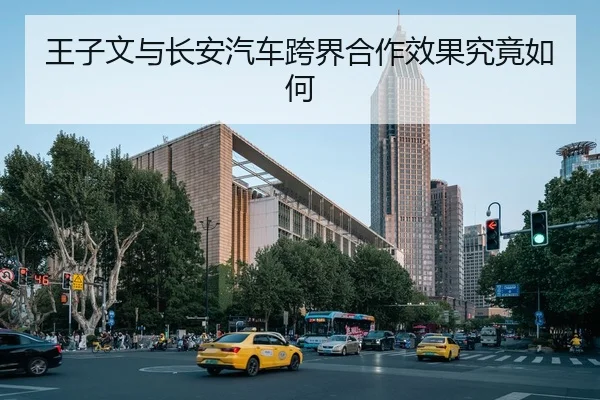 王子文与长安汽车跨界合作效果究竟如何